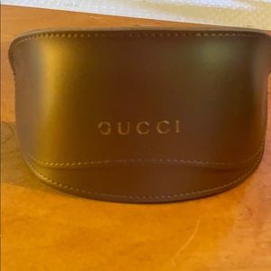 Gucci eyeglass case with original box